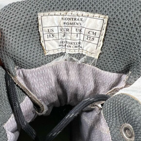 Montrail Womens Gentorx Gore-Tex Waterproof Vibram Hiking Boots Brown Size 10.5‎ - Picture 8 of 8